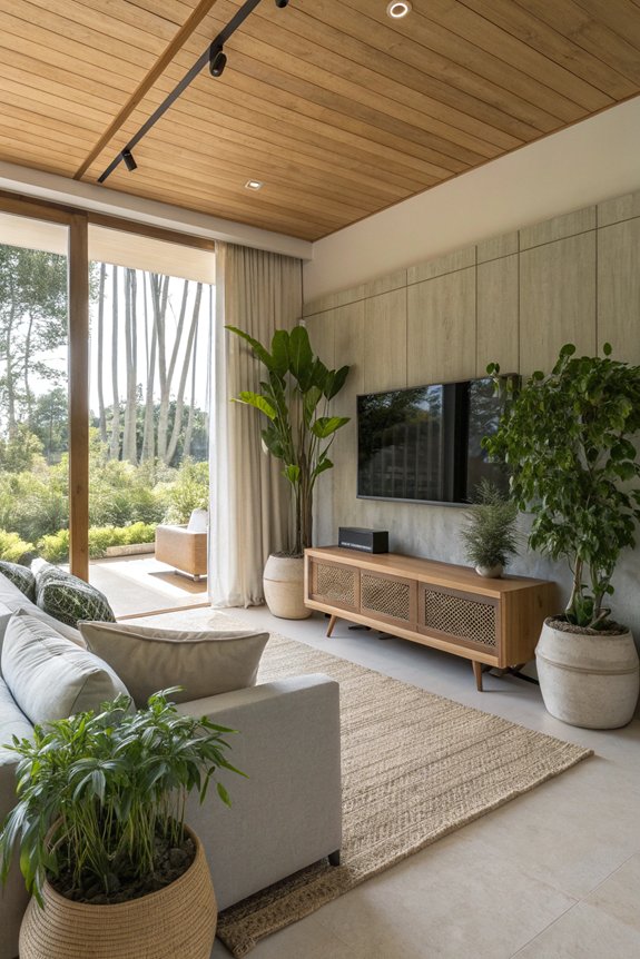nature inspired indoor oasis