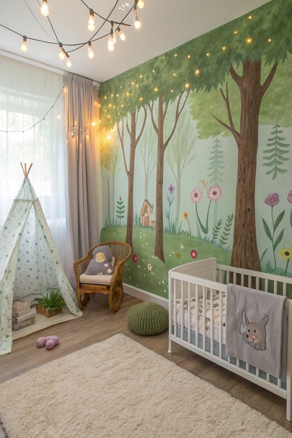 nature inspired nursery colors