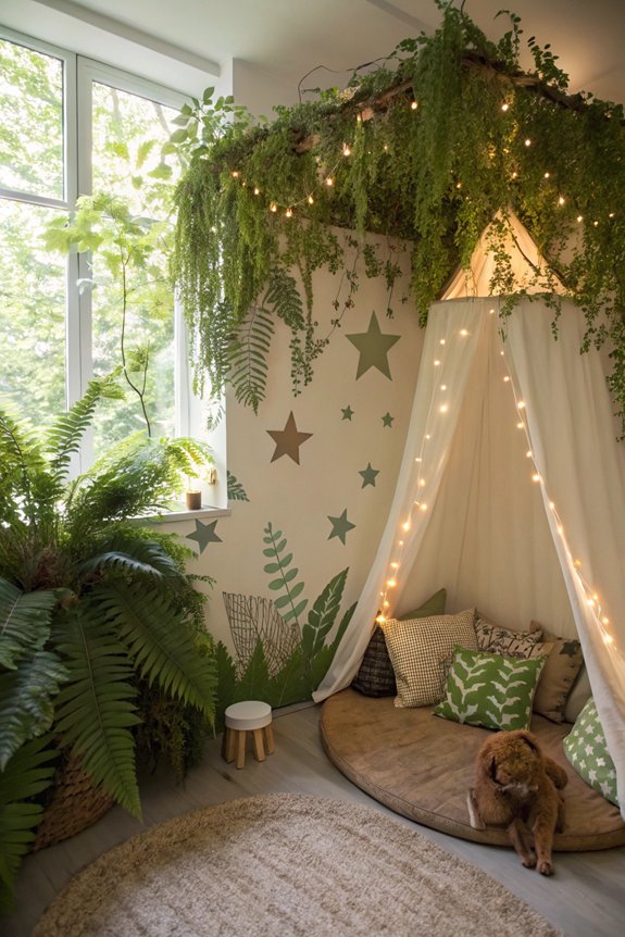 nature inspired nursery decor