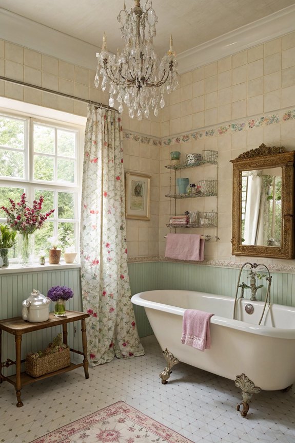 nostalgic bathroom decor elements