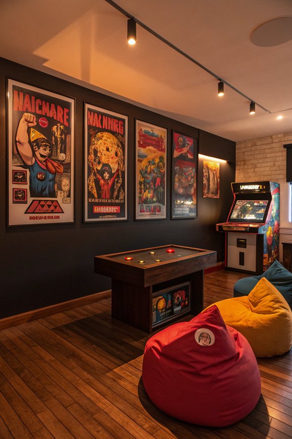 nostalgic vintage game decor