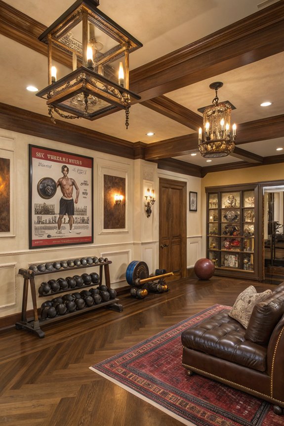 nostalgic vintage gym aesthetics