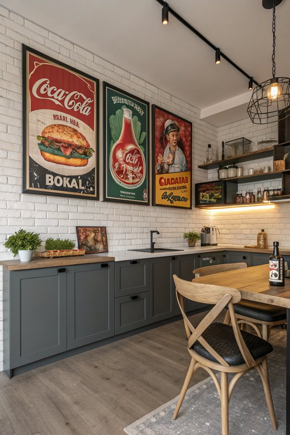 nostalgic vintage kitchen decor
