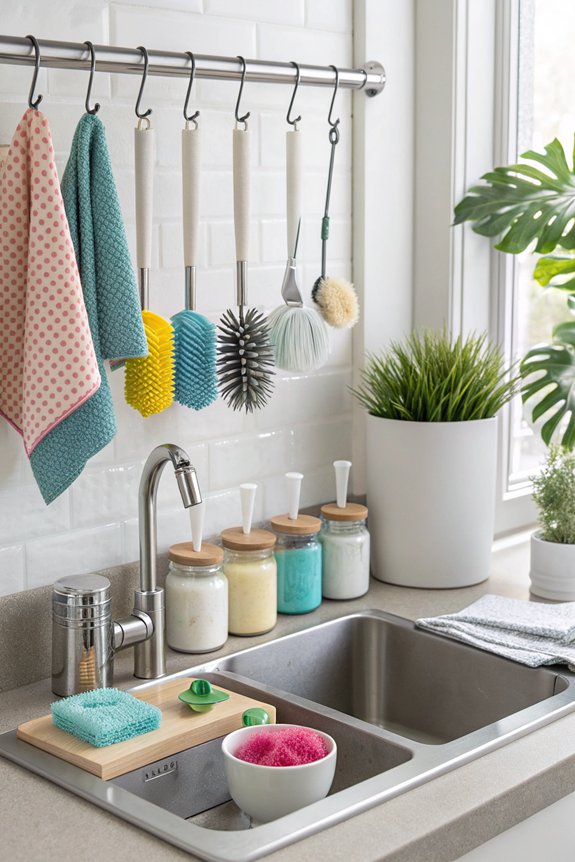 organize kitchen tools stylishly