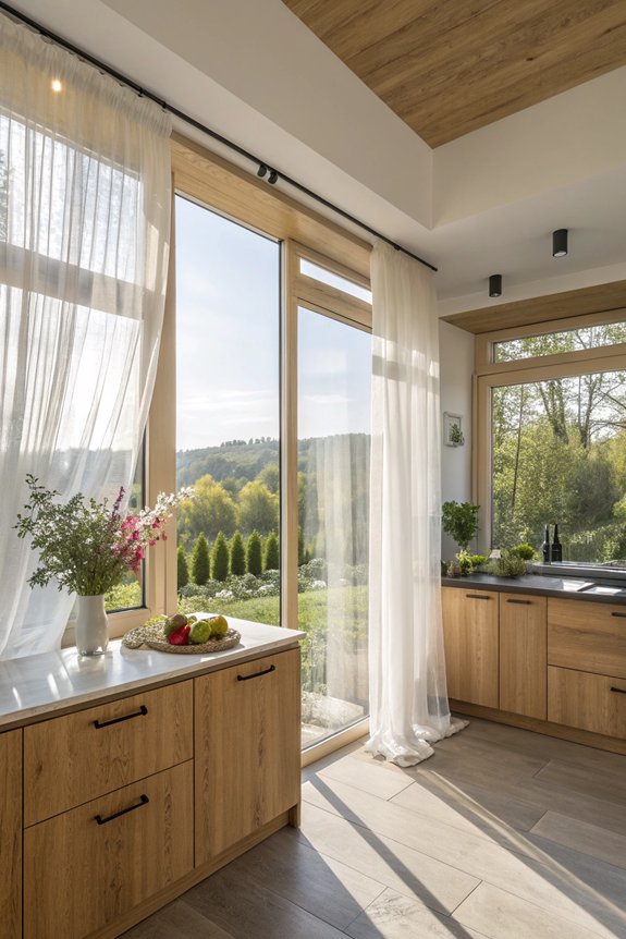 panoramic views and light