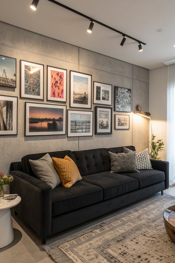 personalized art display arrangement