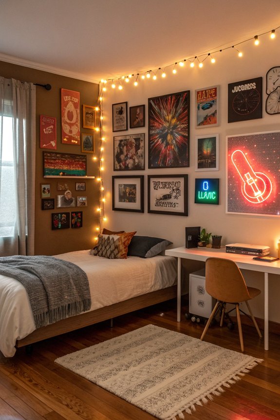 personalized teen bedroom art