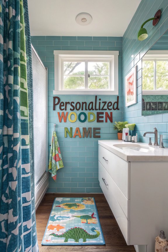 personalized whimsical name signs