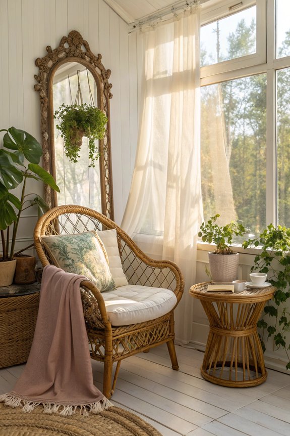 reflective mirrors expand light