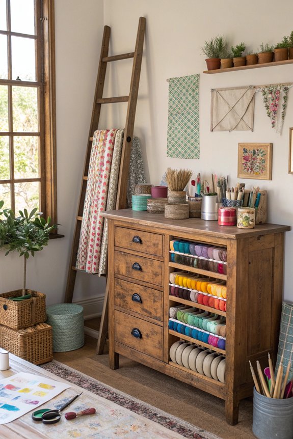 repurposing old furniture creatively
