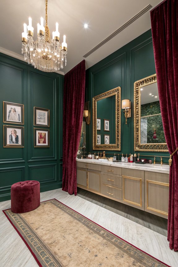 rich jewel tone elegance