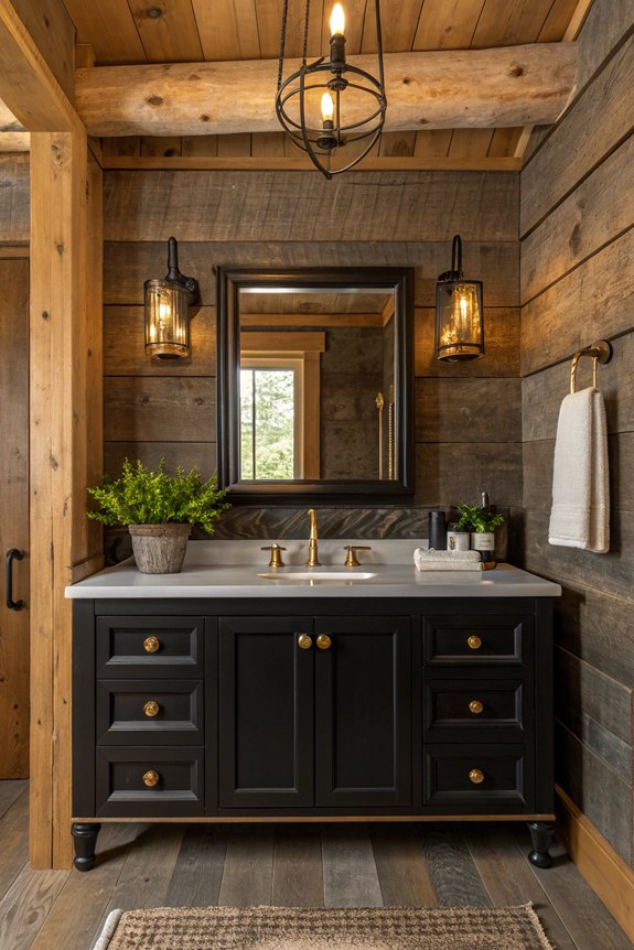 rustic elegance with warmth