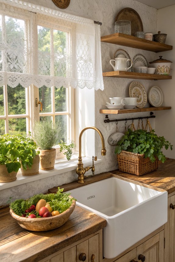 rustic farmhouse sink charm