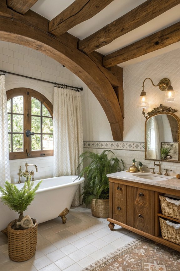 rustic warmth and charm