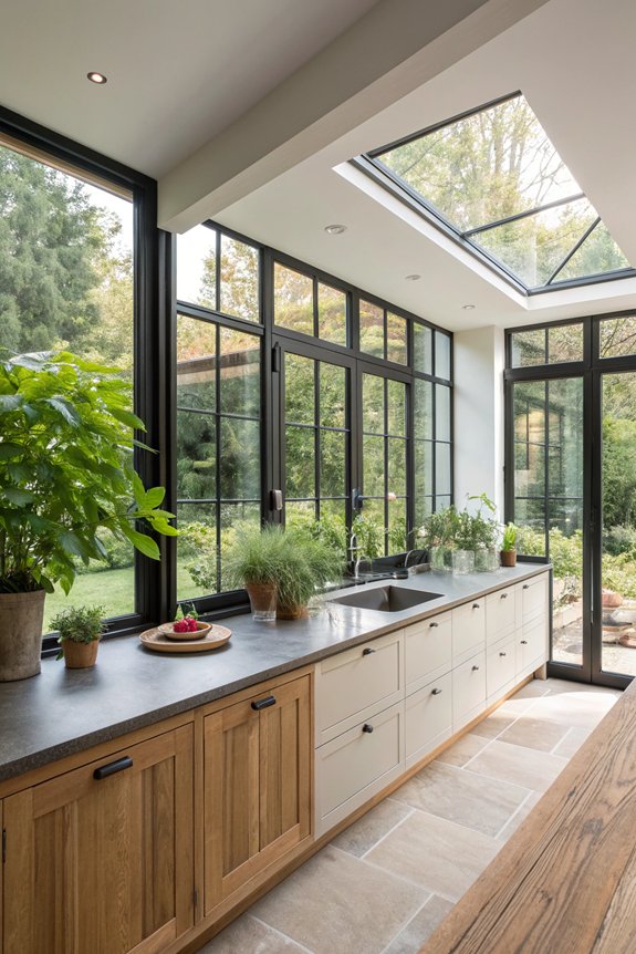 seamless indoor outdoor connection