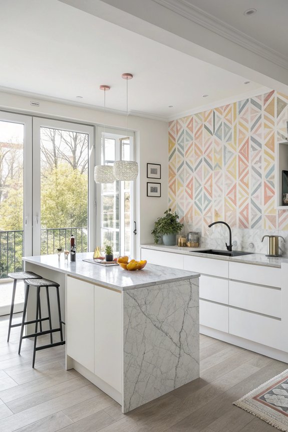 sleek functional kitchen aesthetics