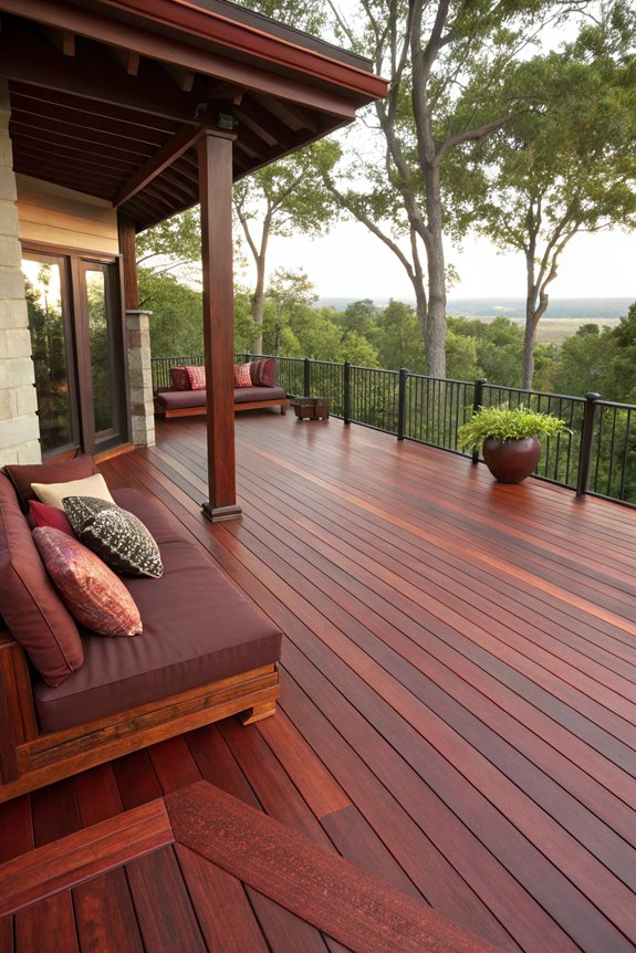 sophisticated outdoor deck stain