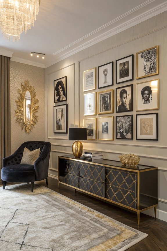stylish gallery wall tips