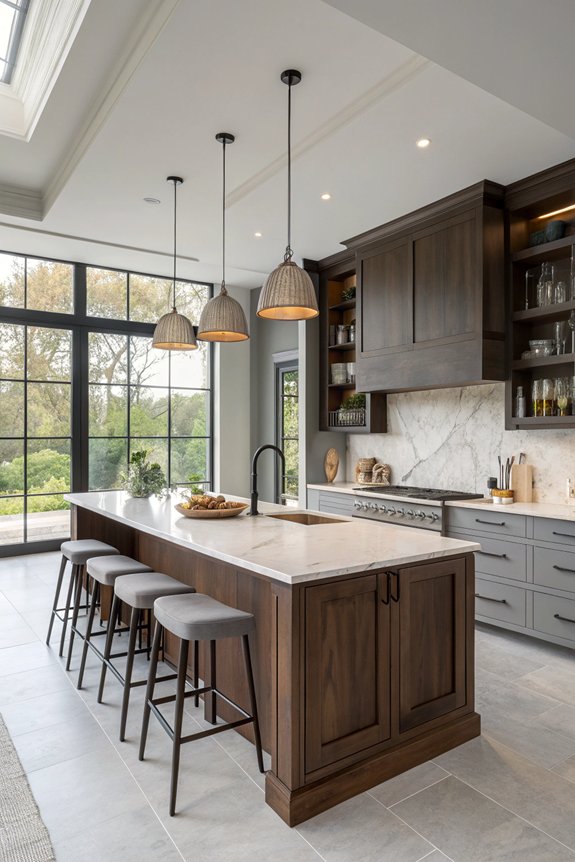 stylish multifunctional kitchen islands