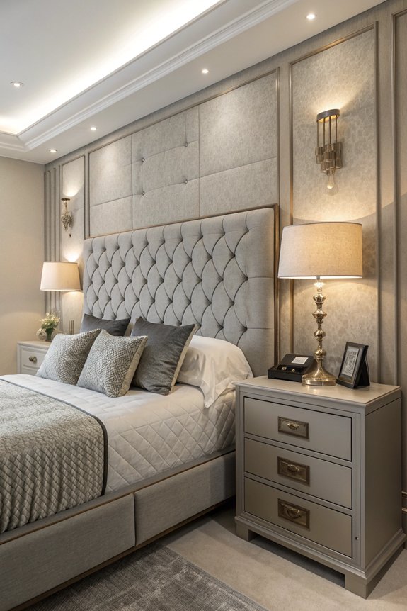 stylish storage headboard solution