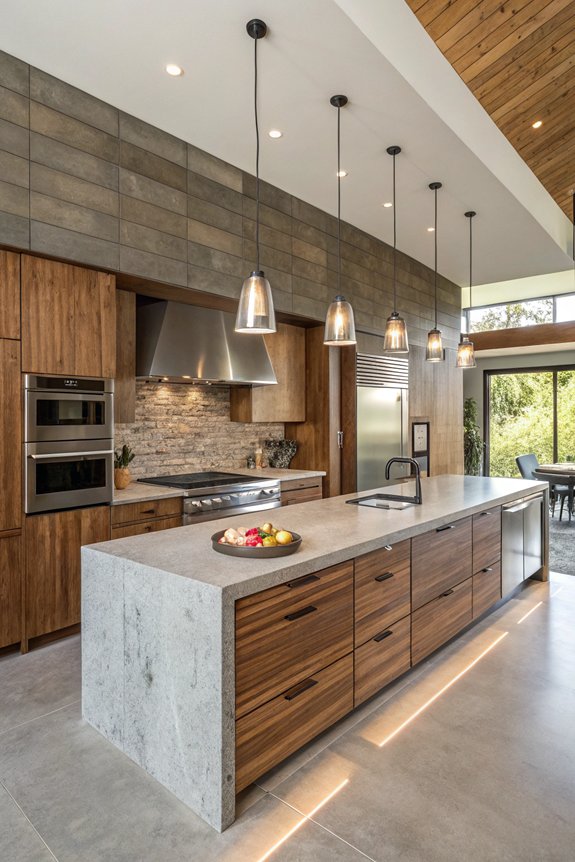 textured surfaces enhance kitchens