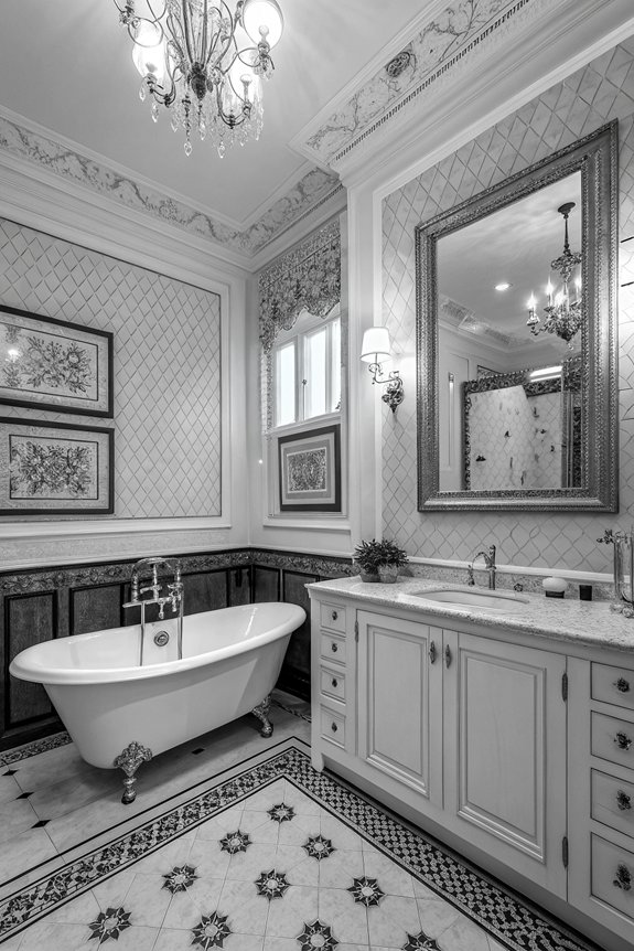 timeless black and white elegance