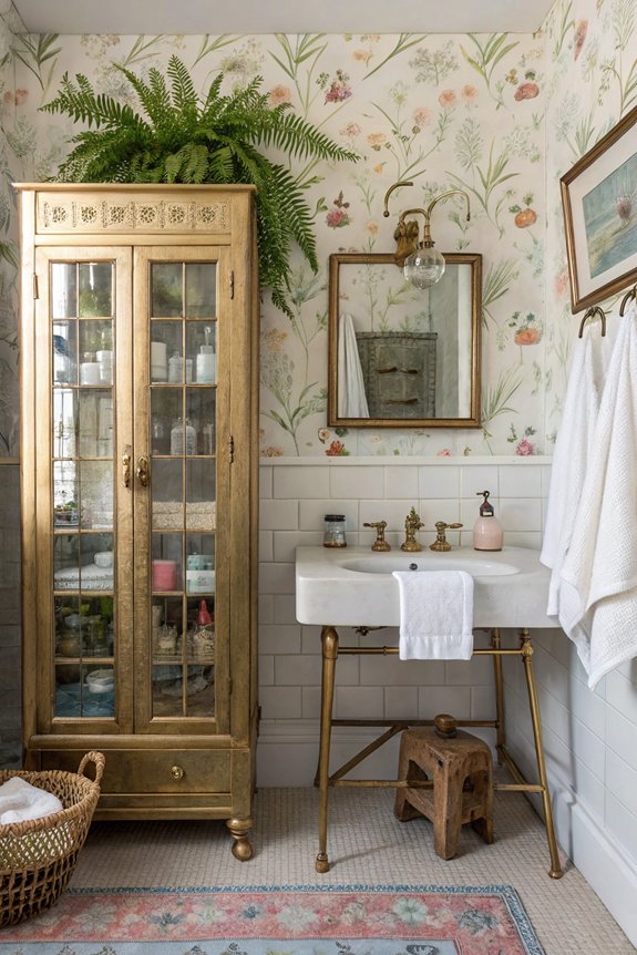 timeless charm in bathrooms