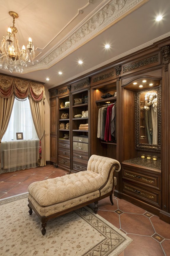 timeless vintage dressing room