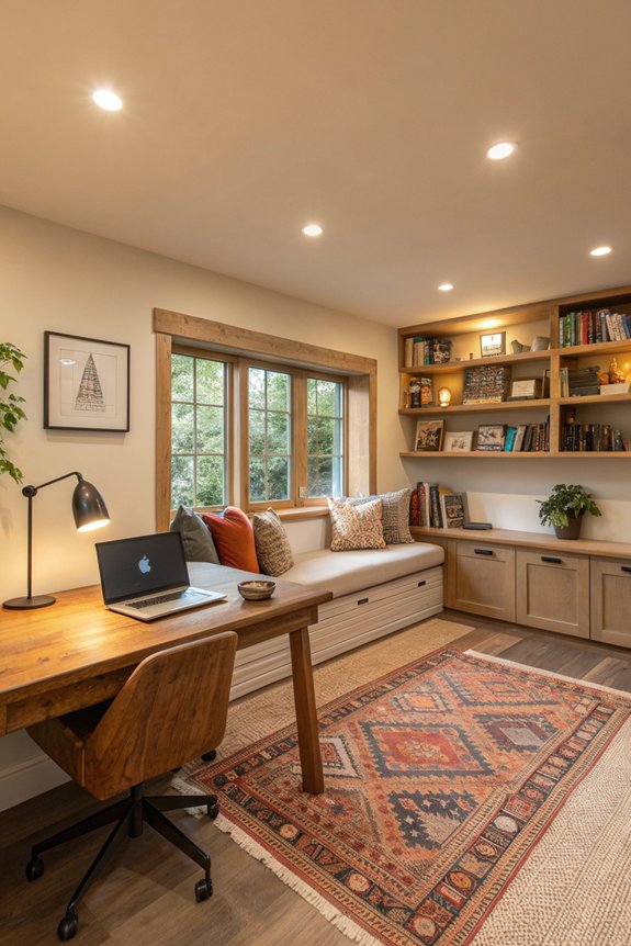 transform basement into office
