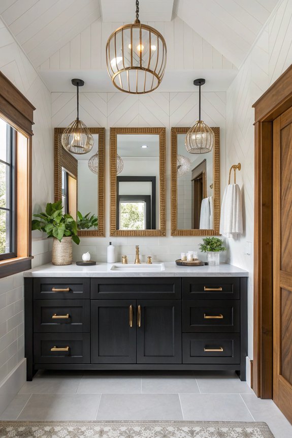 transformative black vanity styles