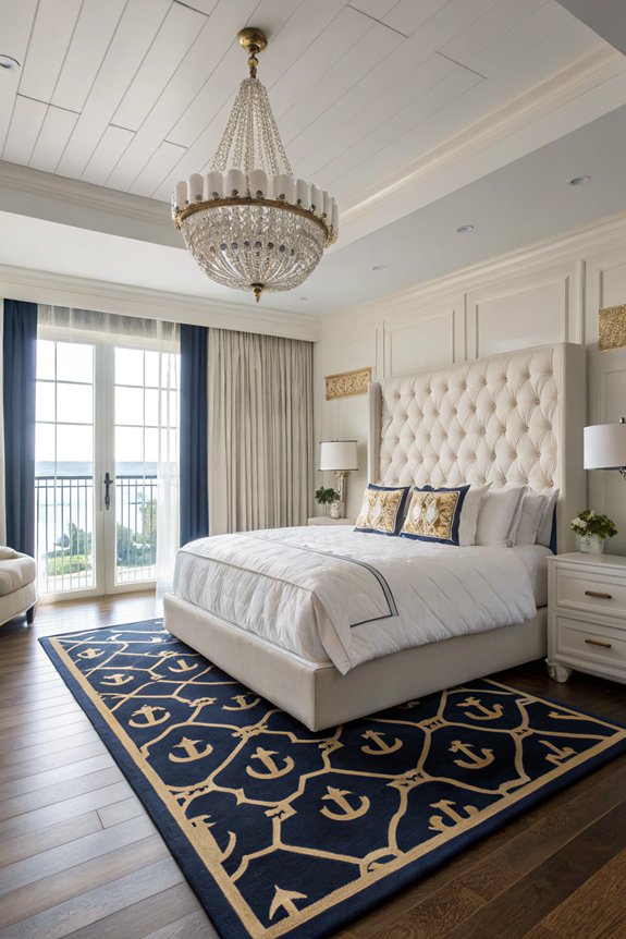 vibrant rugs enhance aesthetics