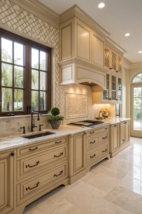 warm beige tile options