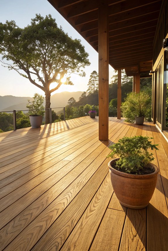 warm golden outdoor ambiance