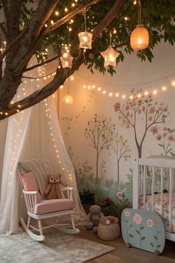 whimsical glow for nursery